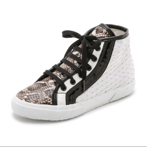 Rodarte Shoes - Superga Rodarte X Net Snake Sneakers sz 7.5/38